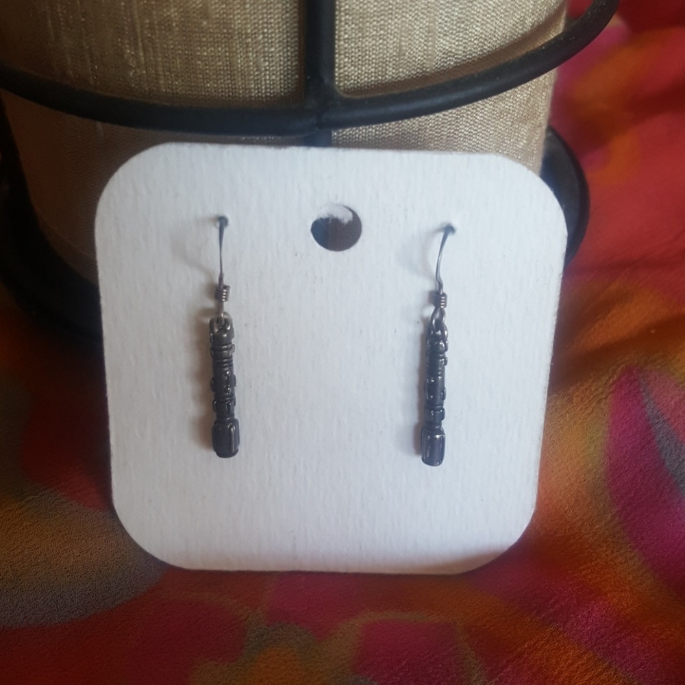 Doctor Who sonic screwdriver earrings! NWT